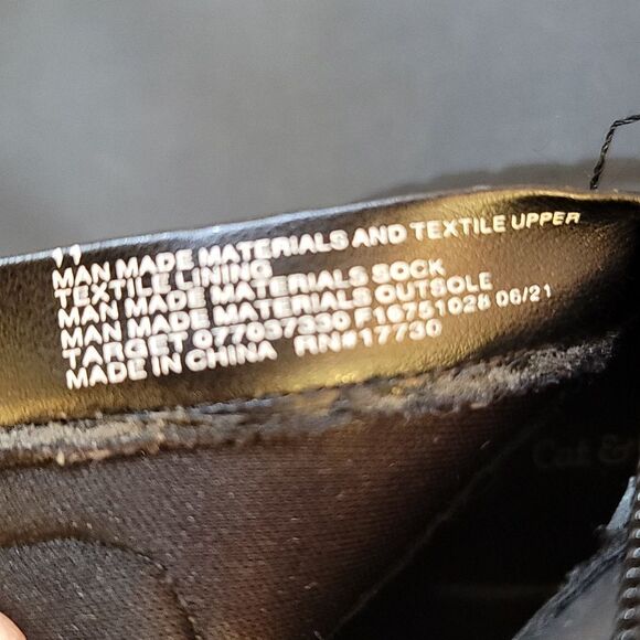 CAT&JACK LACE UP CLOSURE ROUND TOE TODDLER BOOT - Picture 12 of 14